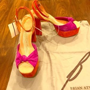 B Brian Atwood Platform Sandals